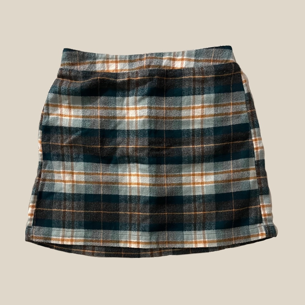 Plaid Skirt